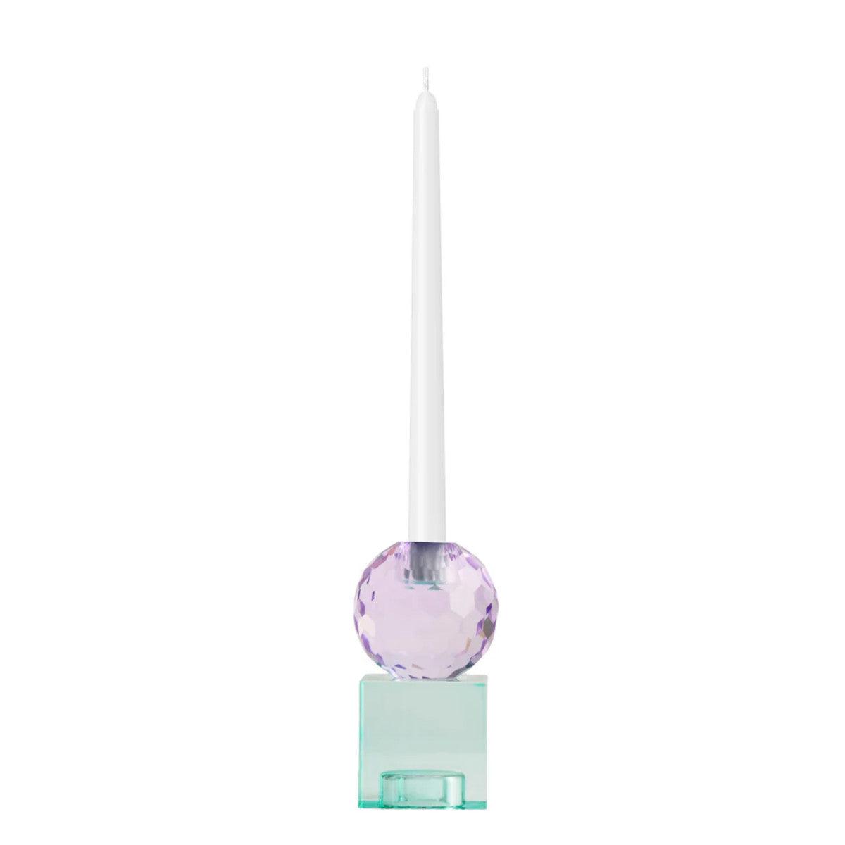One Six Eight London Reign Candle Holder AquaLavender 135cm