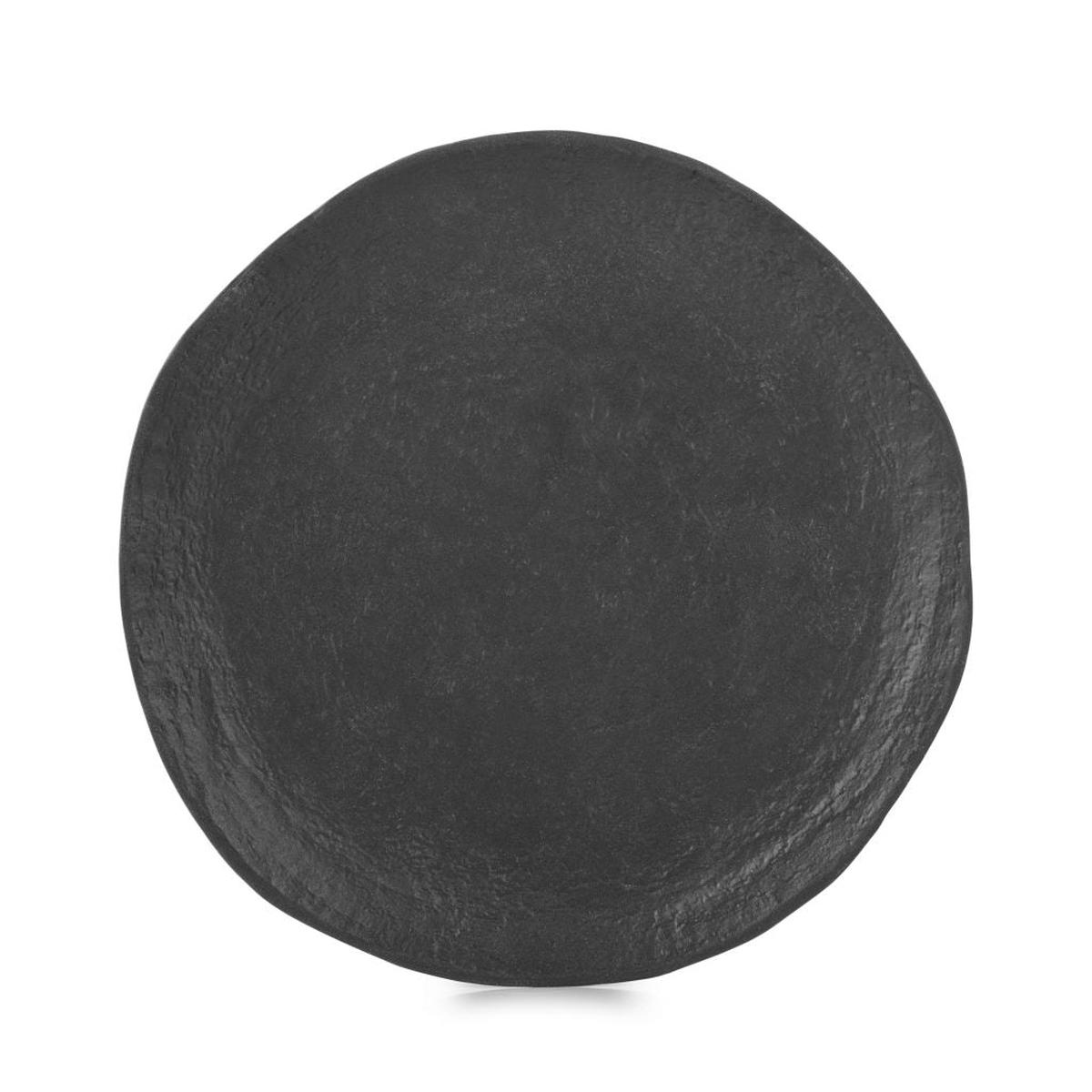 (656379) YLI COLLECTION BREAD PLATE MATT SLATE STYLE -15 CM