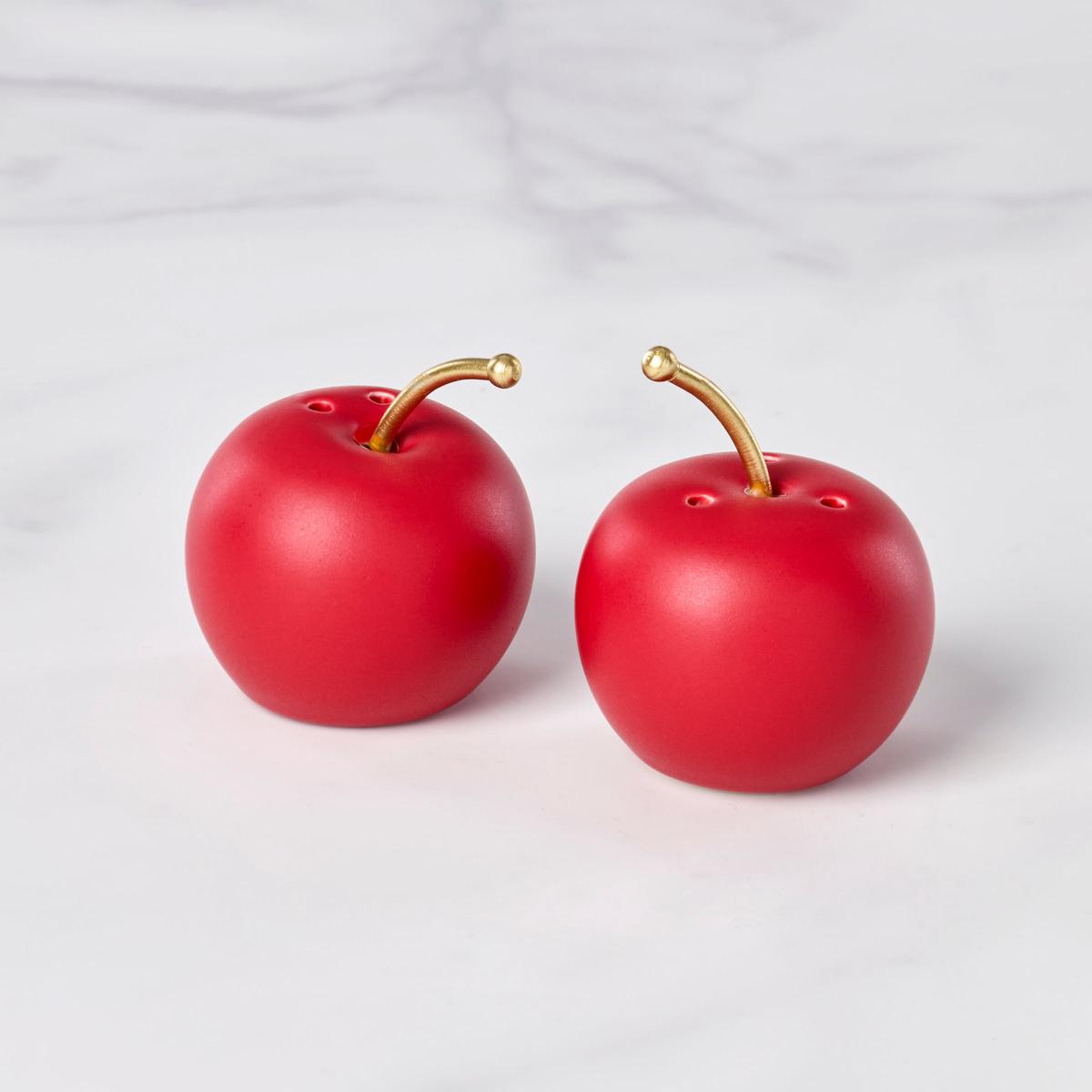 Tutti Fruity Cherries Salt Pepper Set
