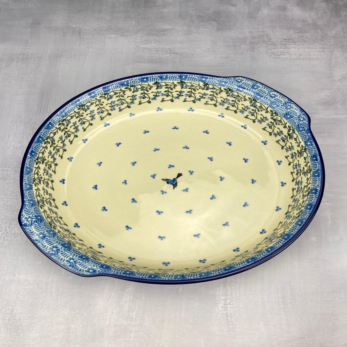 10 Round Baker With Handles - Shape 418 - Pattern 1933