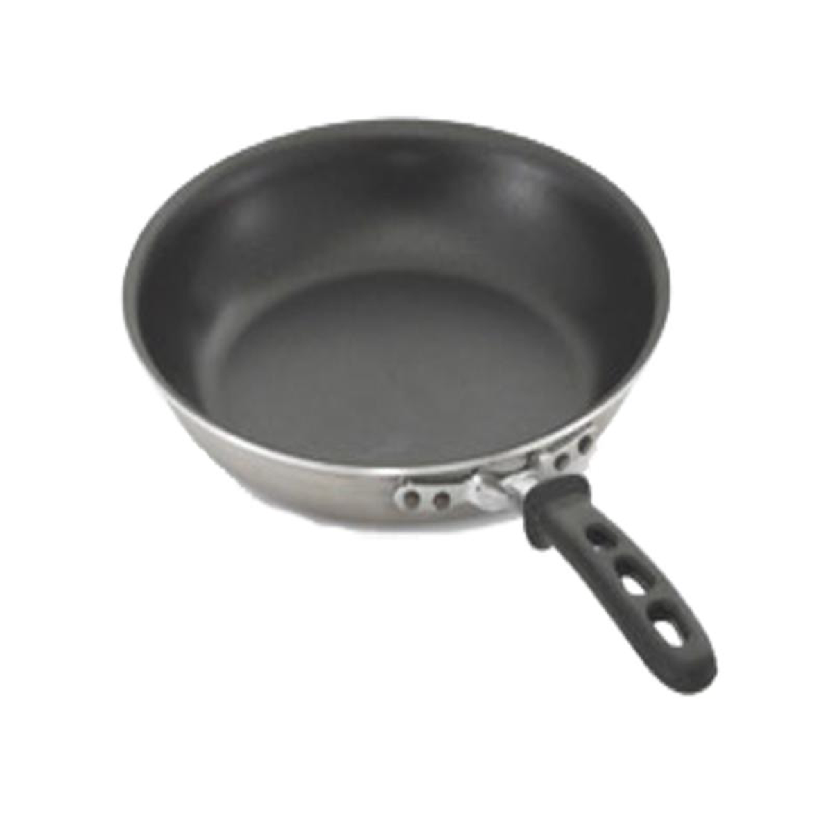 69112 Vollrath 128221 Non-Stick Fry Pan w Silicone-Coated Handle