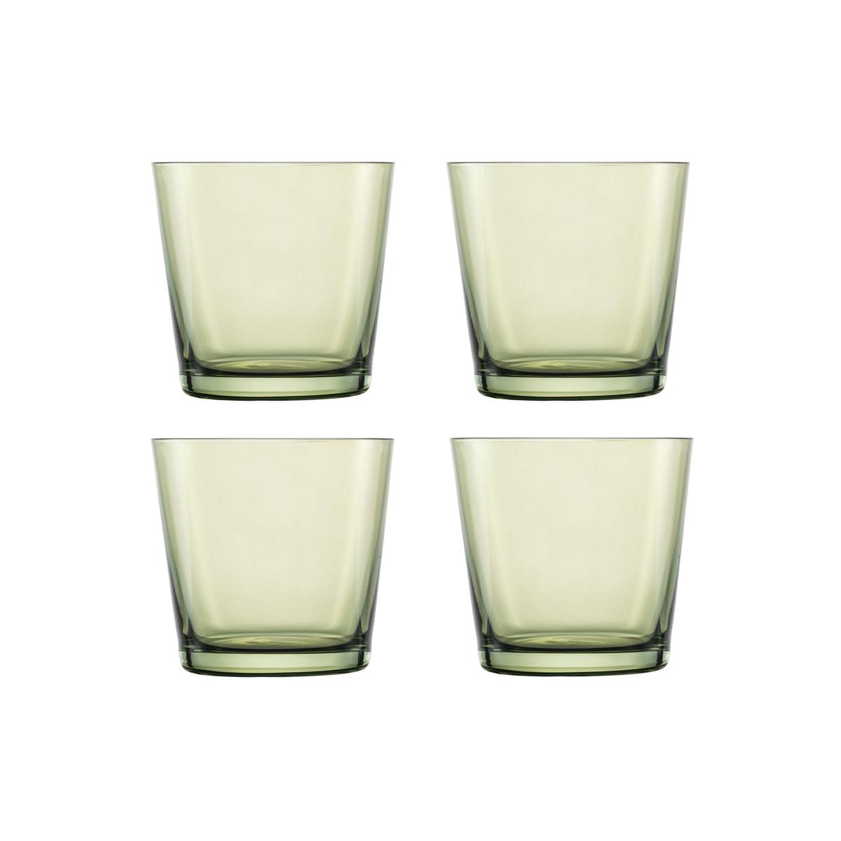 Zwiesel Together Water Glass Set of 4 367ml Olive