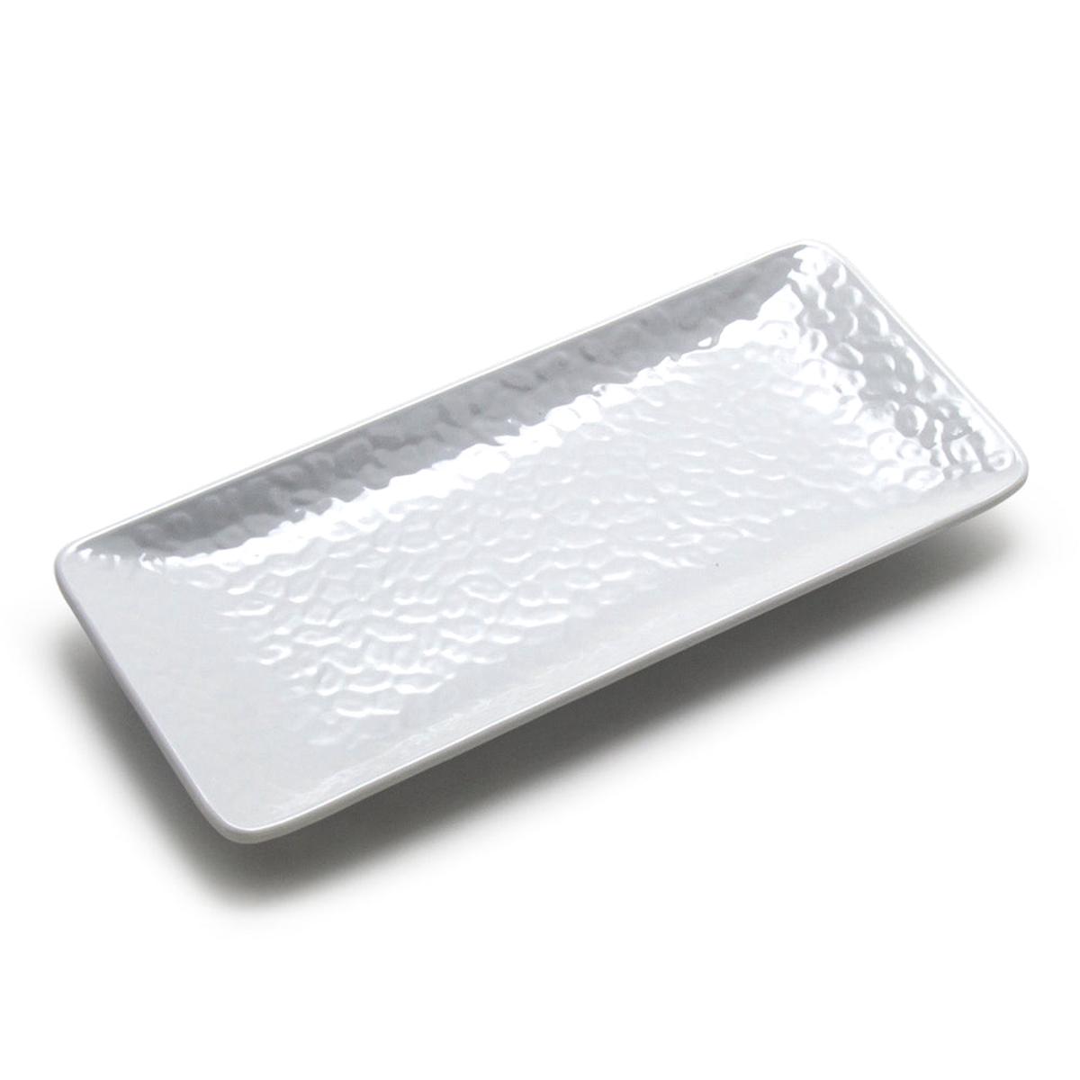 11-14 Melamine Rectangular Plate White