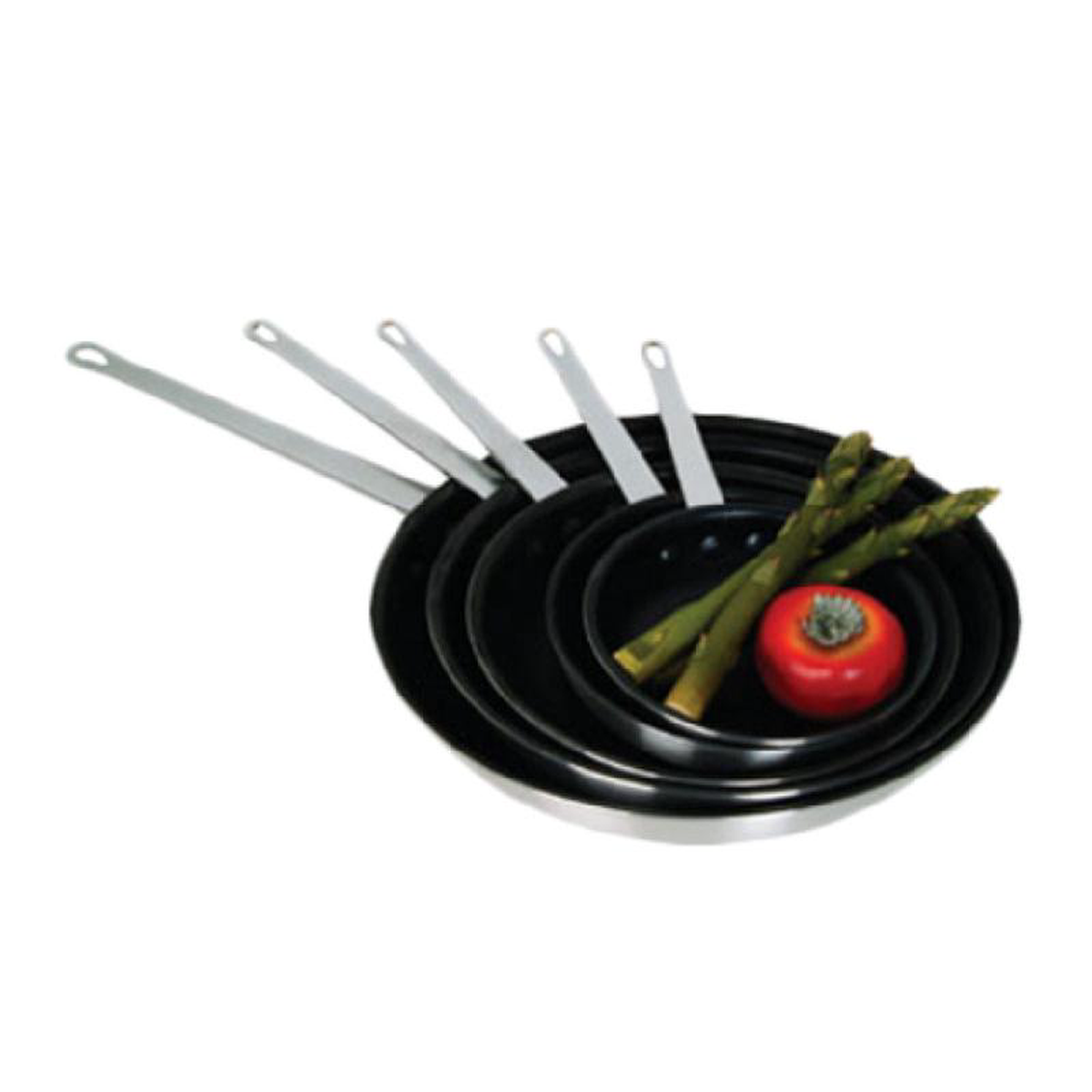 Thunder Group ALFPE C 7 Inch Fry Pan Aluminum with Non-Stick Coating