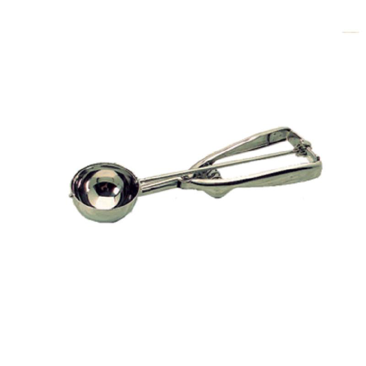 Matfer 670330 1-12 Oz Ice Cream Scoop Round Squeeze Handle Stainless Steel