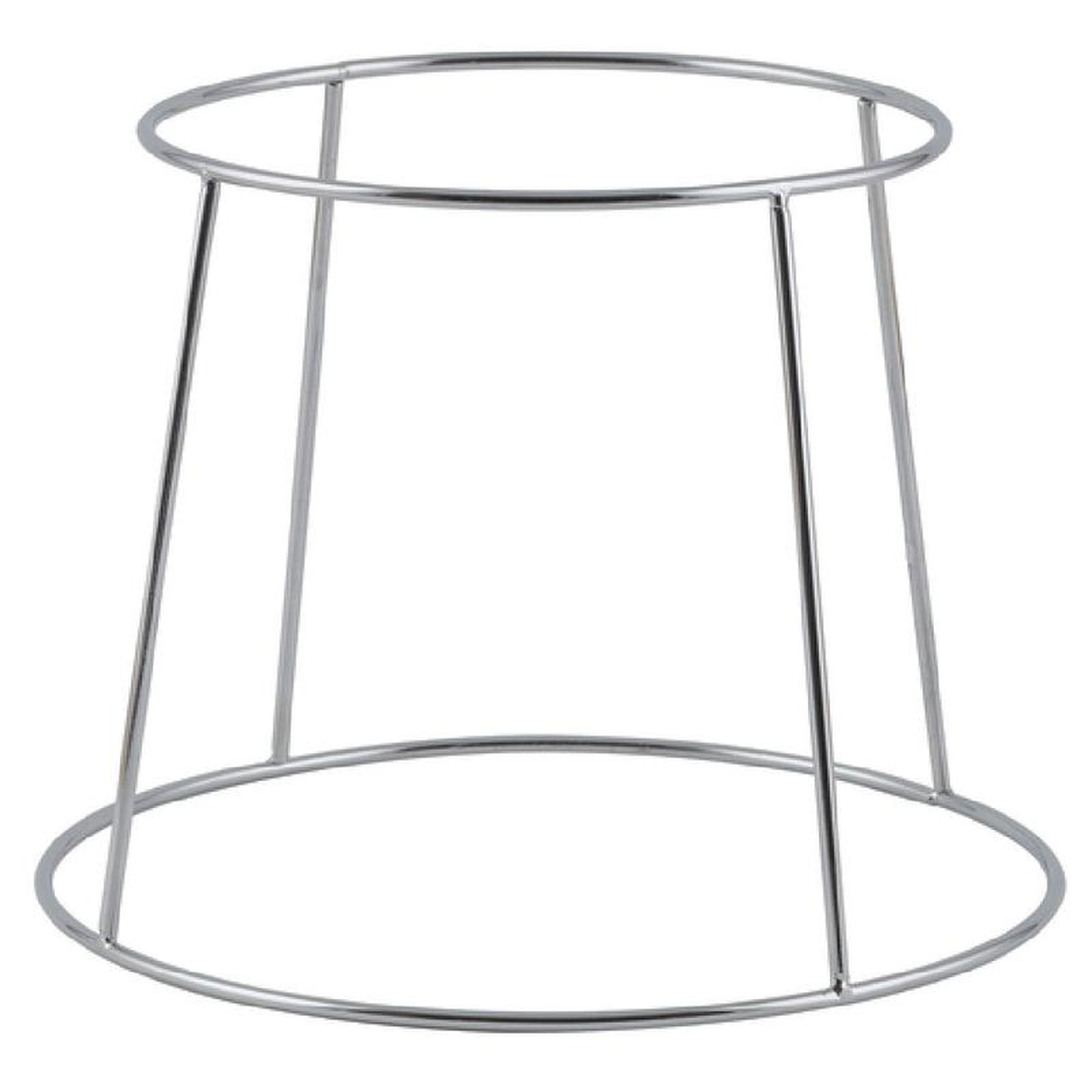 Winco SFR-7 7-38 Inch Top Diameter Seafood Tray Rack Chrome Plated