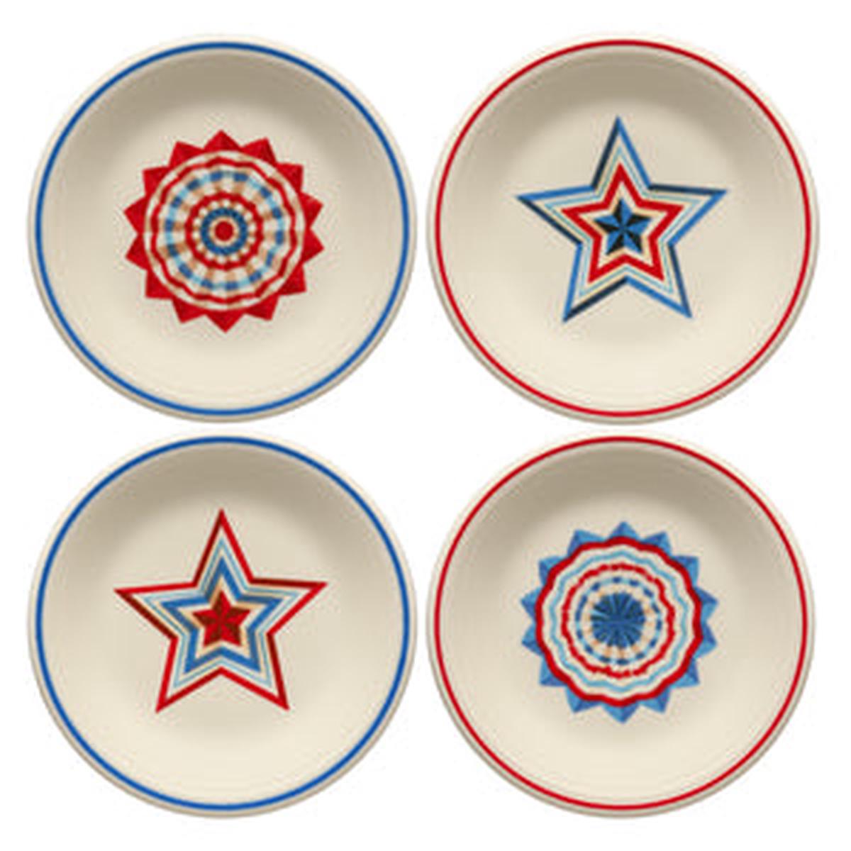 Americana Set of 4 Classic Rim 7 14 Inch Salad Plates