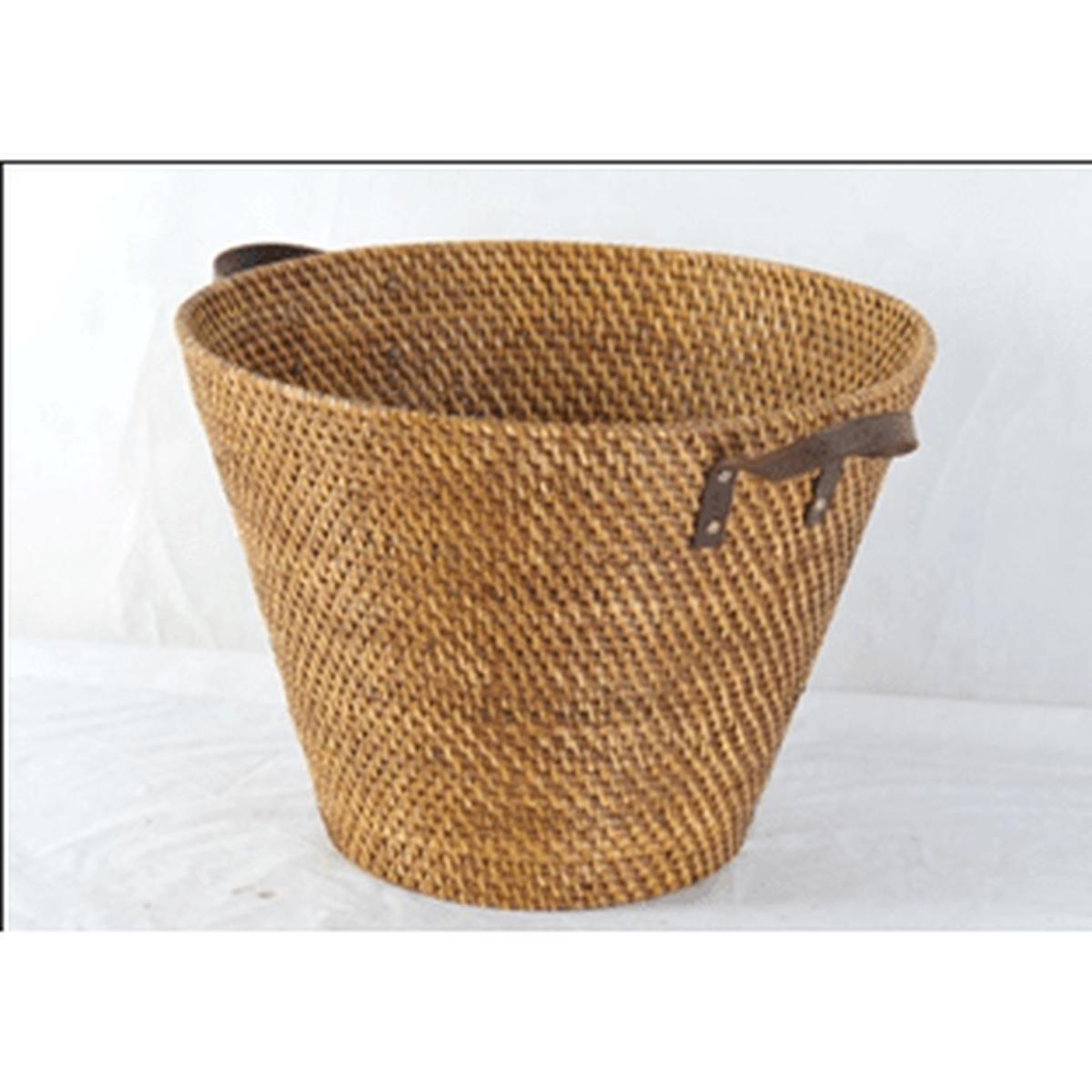 BAMBOO BASKET DIA 4827XH35CM