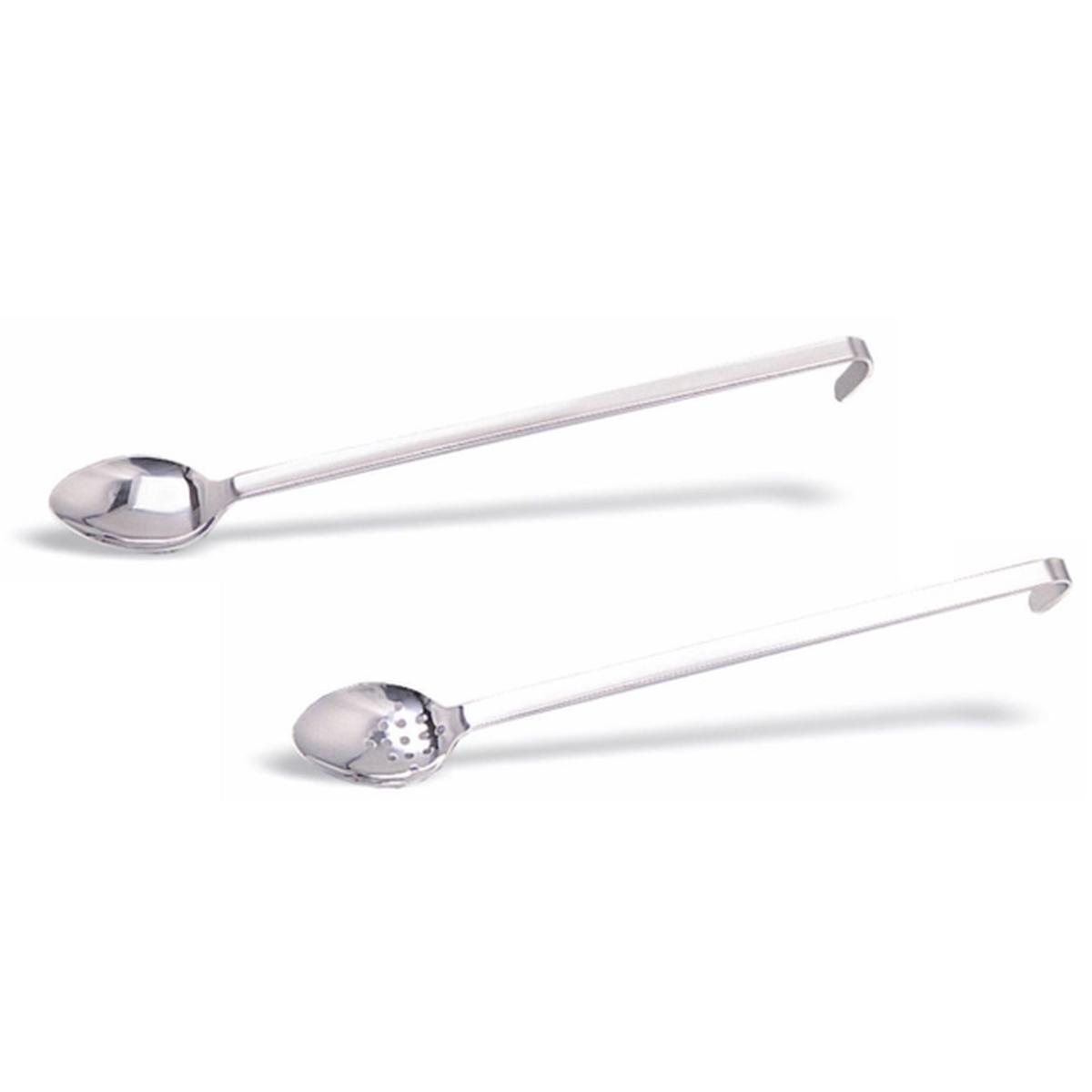 SS 188 SOLID SPOON 165 HANDLE HEAVY DUTY