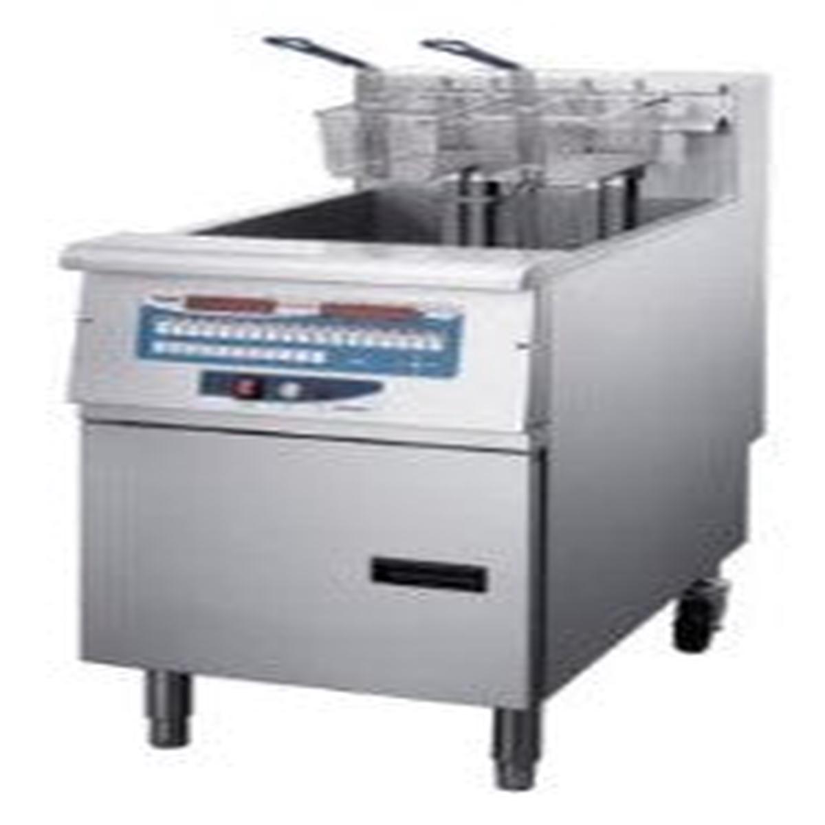 1 Full Vat Electric Fryer Without Filtration