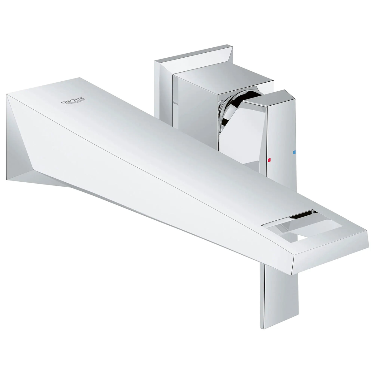 2-Handle Wall Mount Faucet 12 GPM