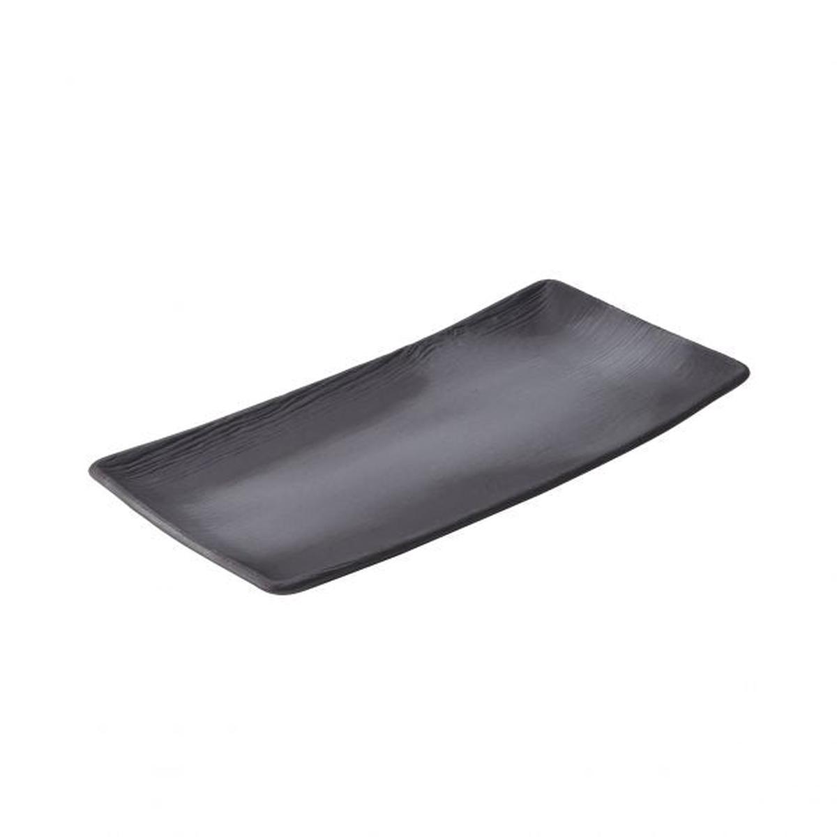 (648355) ARBORESCENCE RECTANGULAR PLATE LIQUORICE - 302 3 4 CM