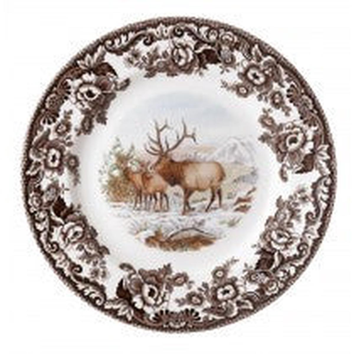Spode Woodland Elk Salad Plate 8