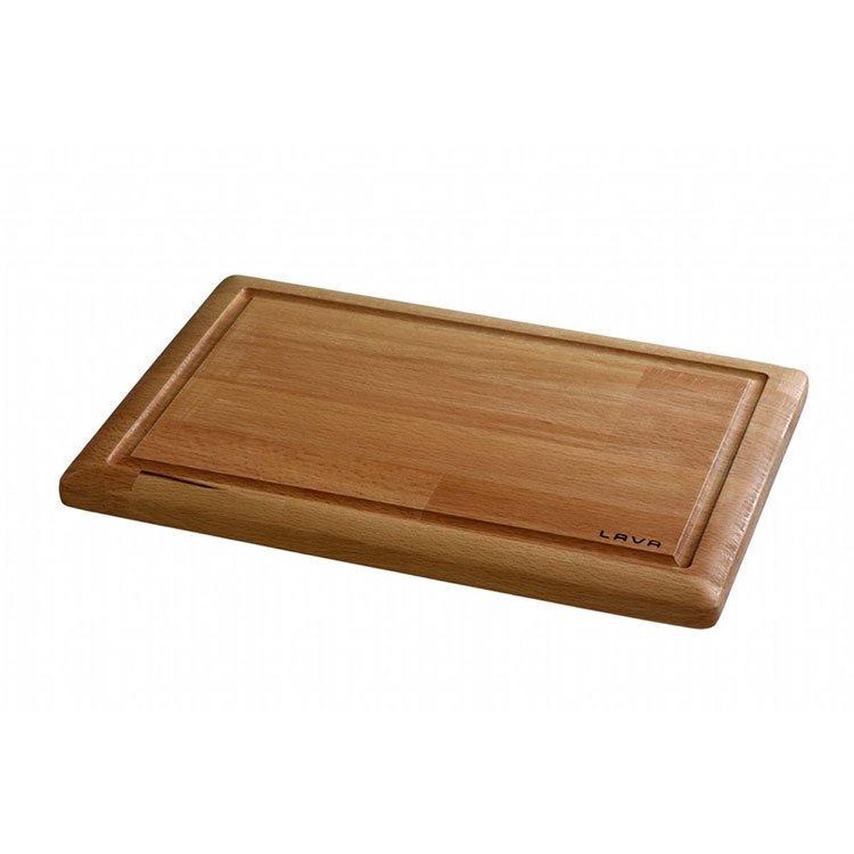 Wooden Service and Cutting Board Rectangular Beechwood Dimension 25x35cm