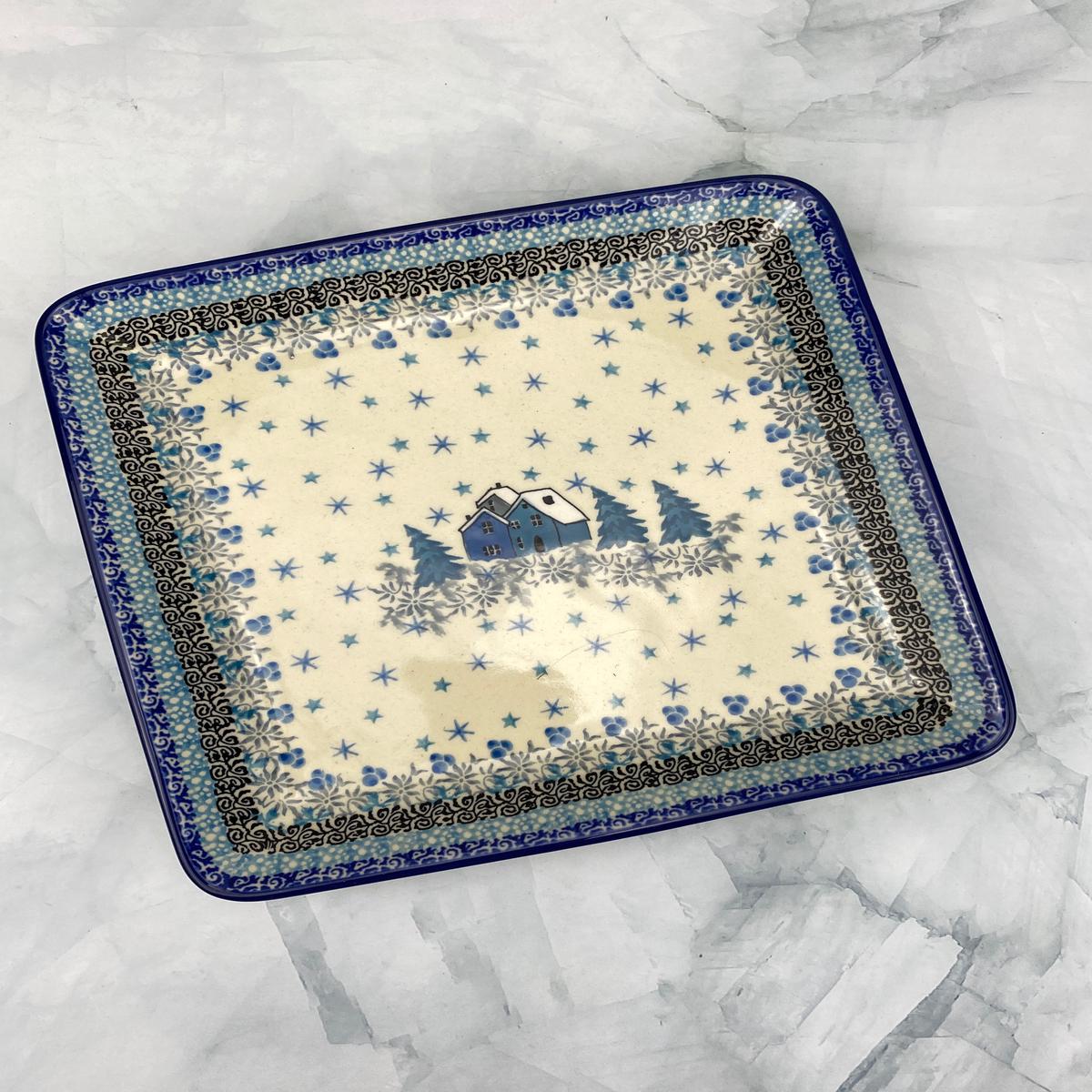 Unikat Square Plate Platter - Shape 582 - Pattern U5045