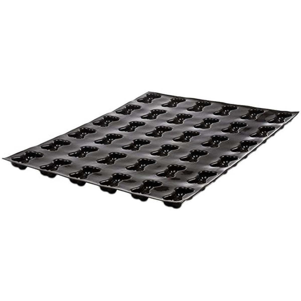 FLEXIBLE PASTRY TRAY FLEXIPAN 36 DOG BONE SHAPES 72 MM FO