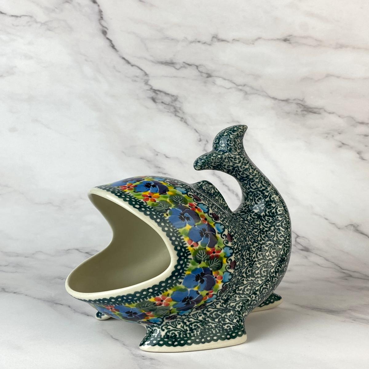 Unikat Fish Sponge Holder Kitchen Caddy - Shape F28 - Pattern U4841