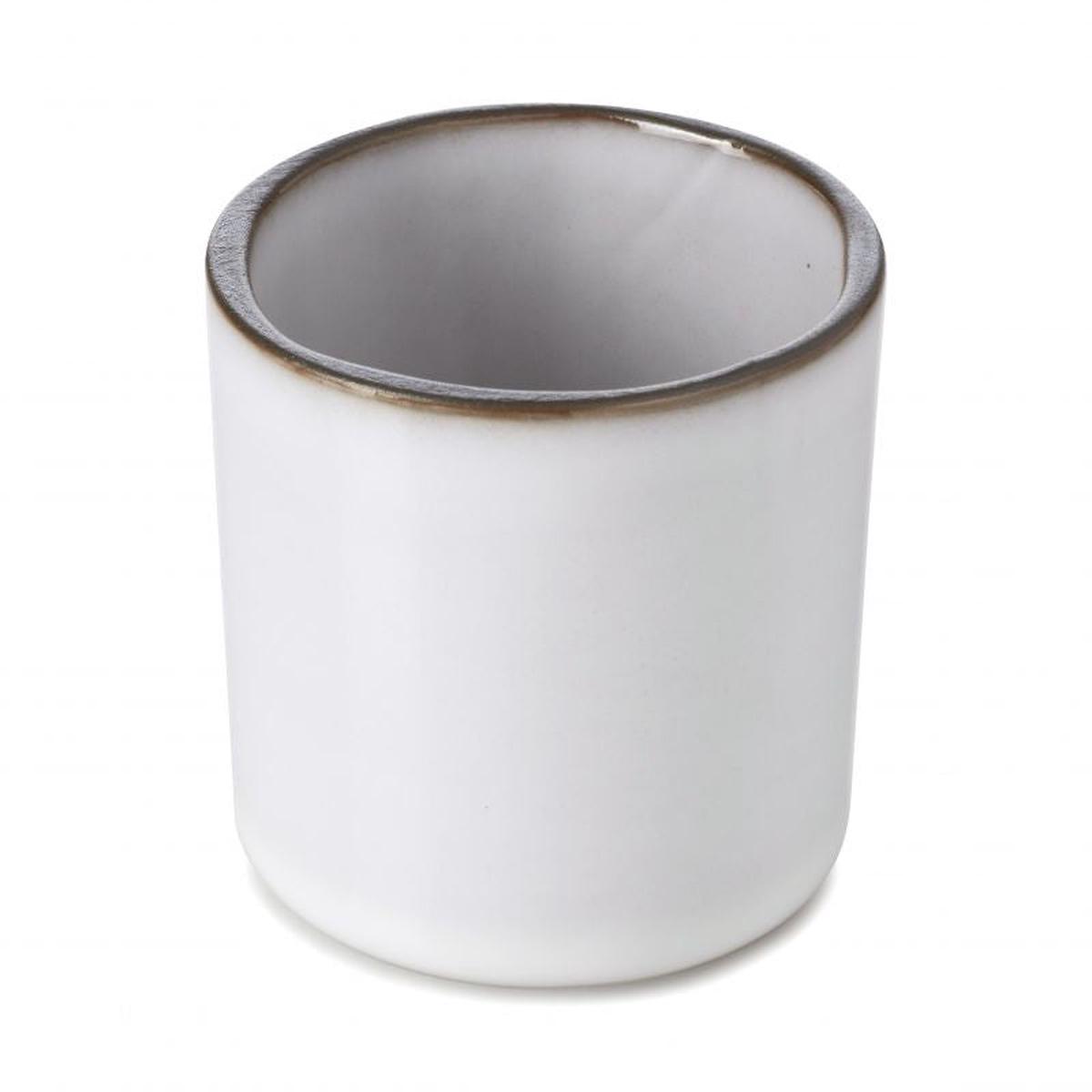 (652687) CARACTERE COFFEE CUP WHITE - 2 34 OZ