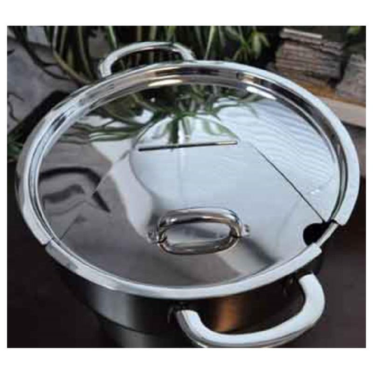 Spring USA 444-6124H 9-12 Inch Brigade Complete Cover Stainless Steel Hinged