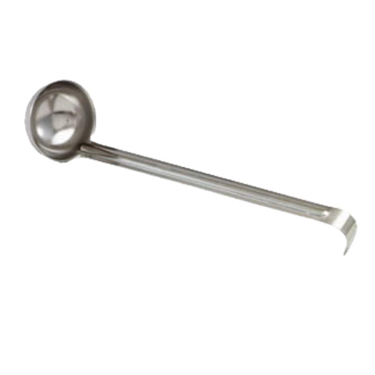 46812 Vollrath Ladle 2 Oz Stainless With Grooved 038 Hooked Handle
