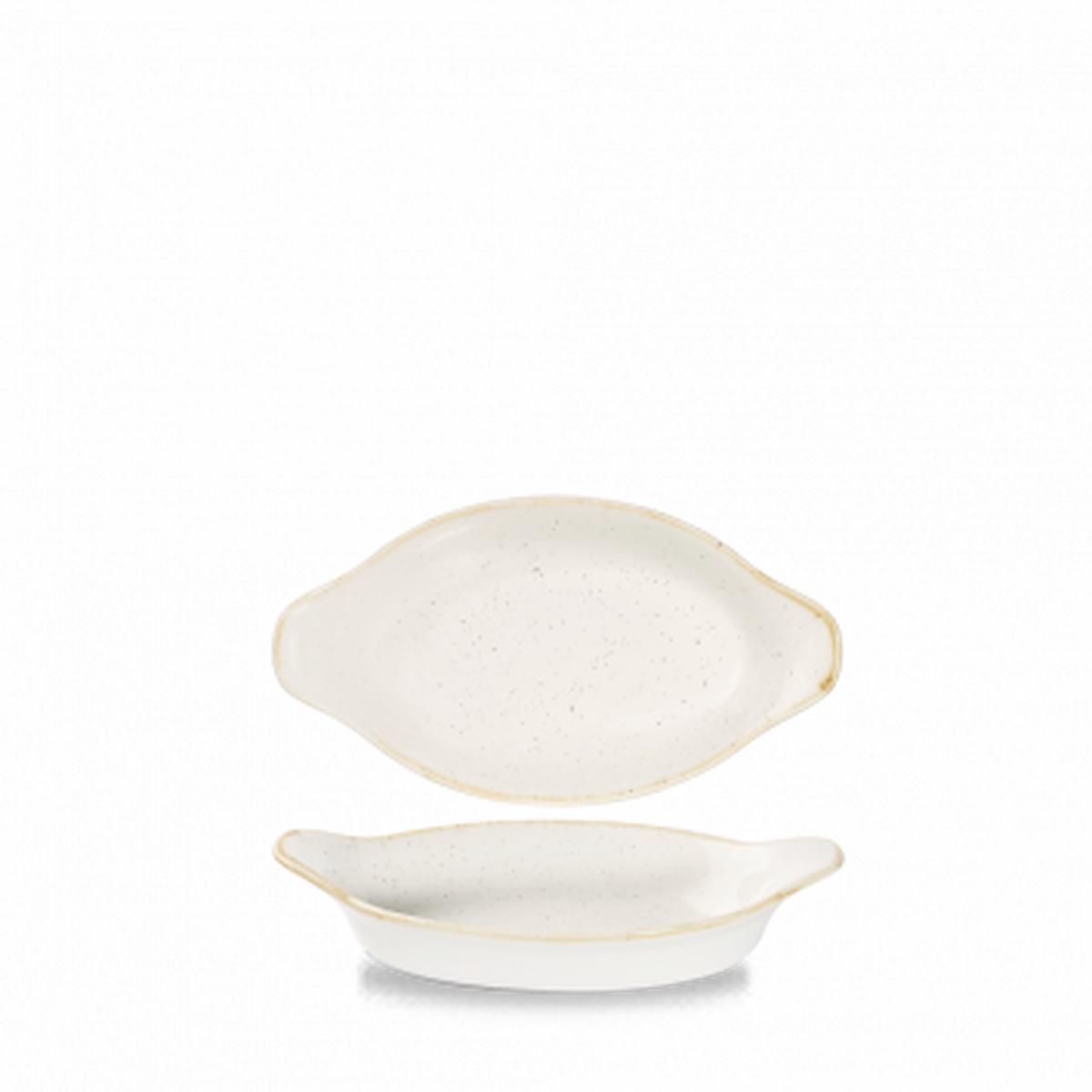 CHURCHILL SUPER VITRIFIED SMALL EARED OVAL DISH 113