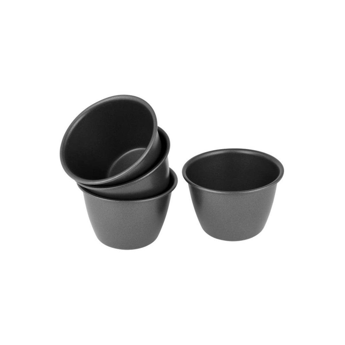 Bakemaster Mini Pudding Pans 75cm (Set of 4)