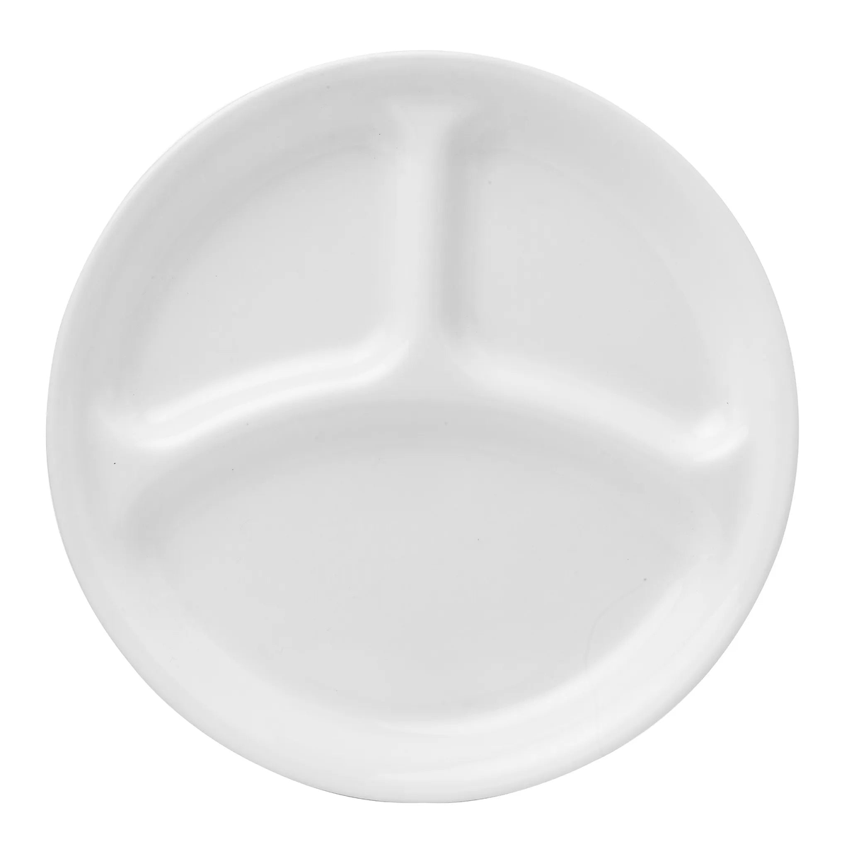 Corelle Winter Frost White 1025 Divided Dinner Plate