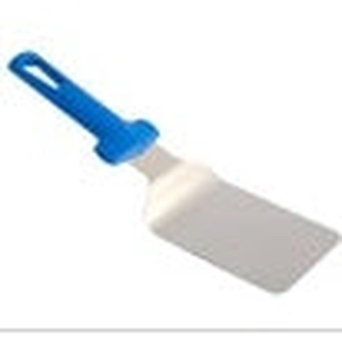 STAINLESS STEEL RECTANGULAR PIZZA SERVER DIM 10 CM FIXED GRIP
