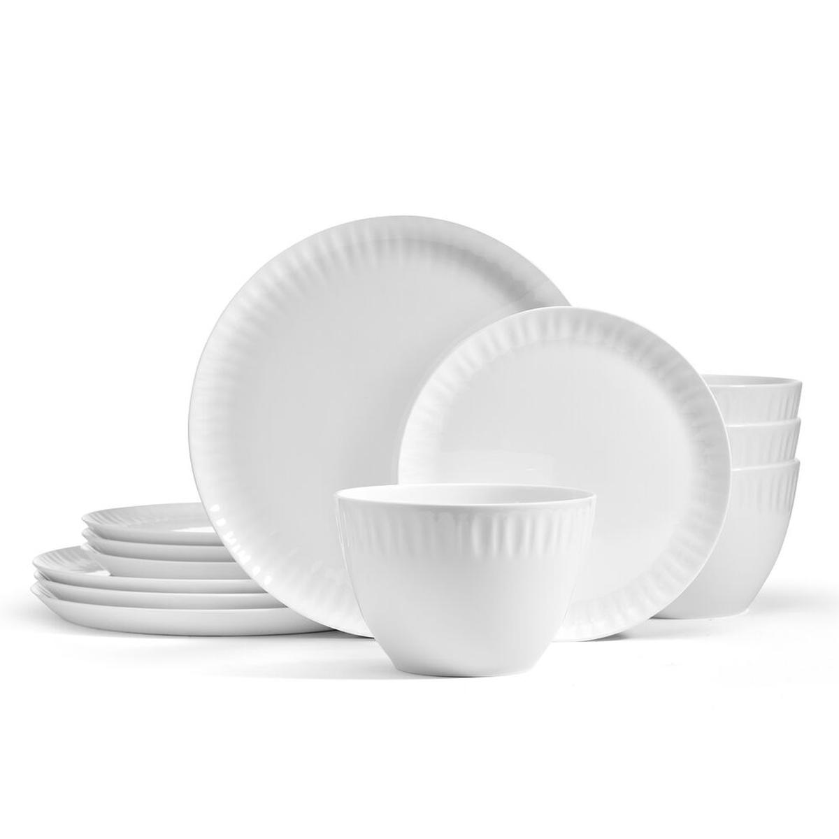 Franklyn 12 Piece Dinnerware Set Service for 4