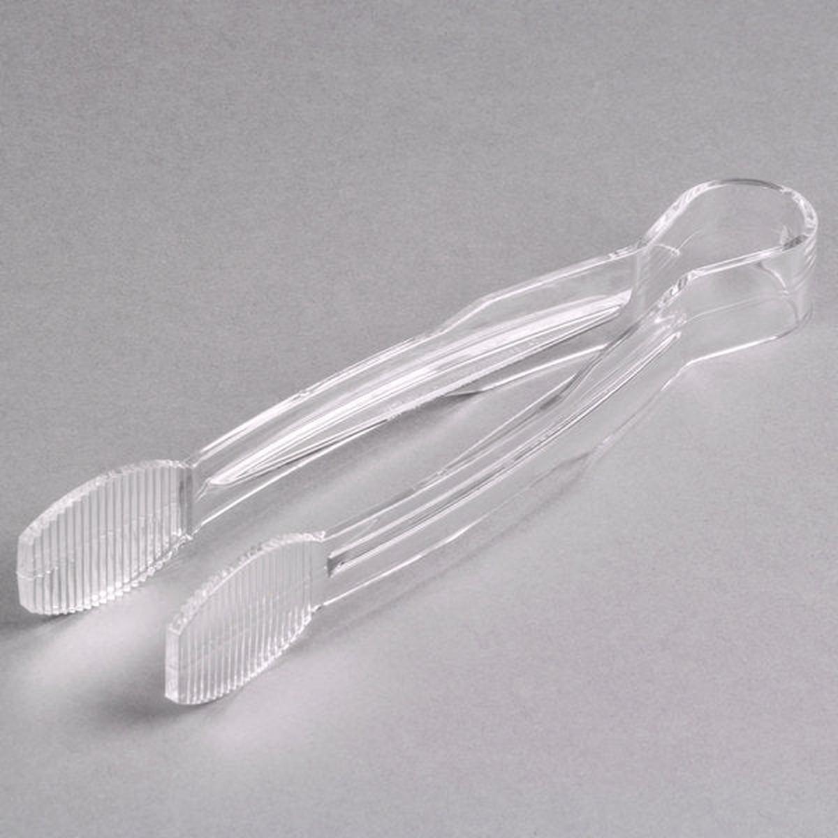 CAMBRO POLYCARBONATE LUGANO FLAT GRIP TONG - CLEAR