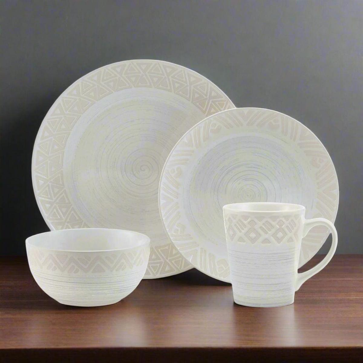 Vera 16 Piece Dinnerware Set Service for 4