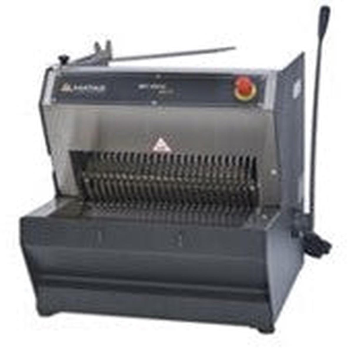 Heavy Duty Bread Slicers Table Top Manual 12 mm with G for Gray Color