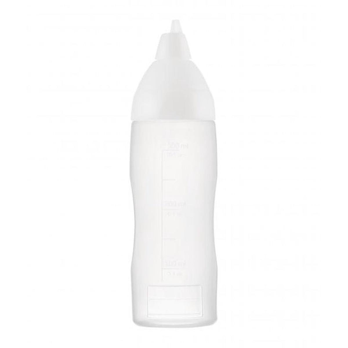 NON DRIP WHITE 35 CL 12OZ SAUCE DISPENSER