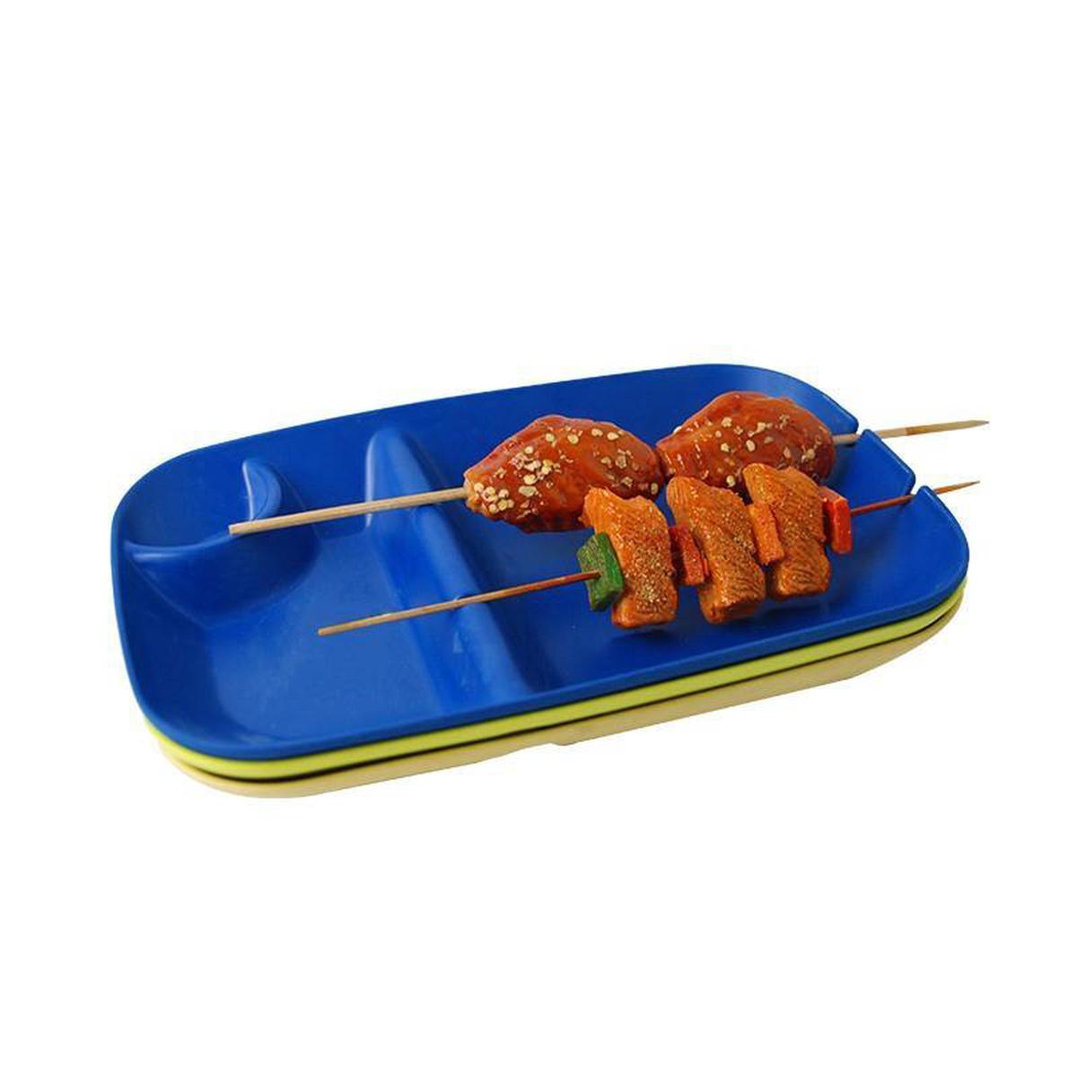 Bamboo BBQ Plate (28cm 11)