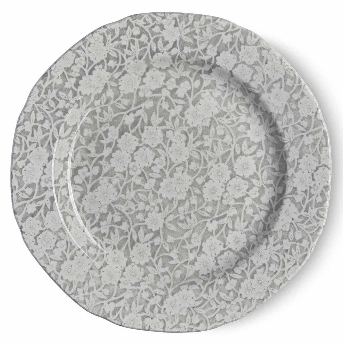 Dove Grey Calico Plate 215cm85