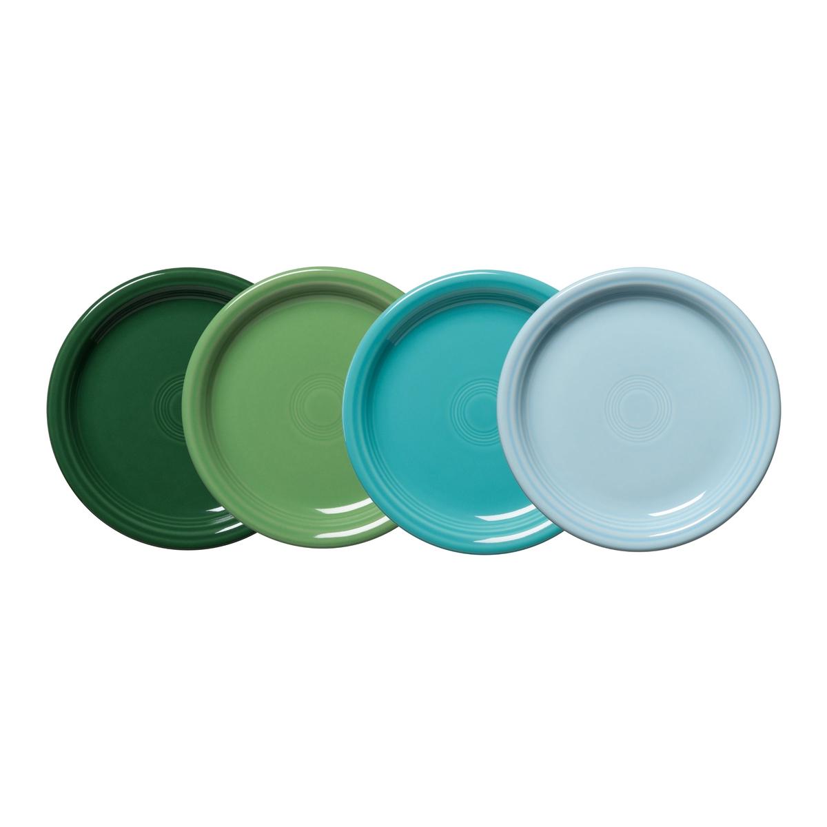 Mixed Aegean Bistro Coupe 7 14 Inch Salad Plate Set of 4