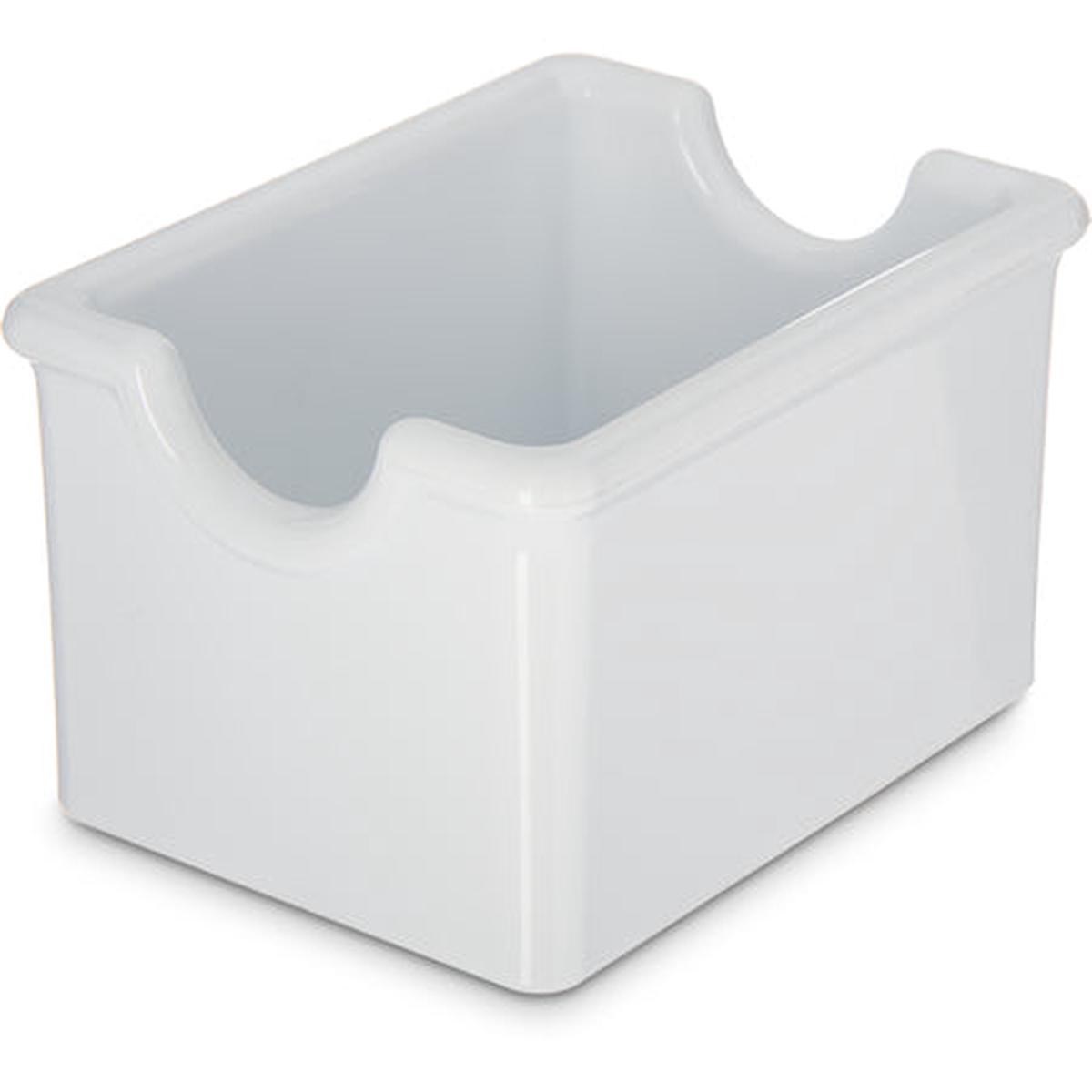 SUGAR CADDY HOLDS 20 PACKS WHITE DIM 87 6 4 CM