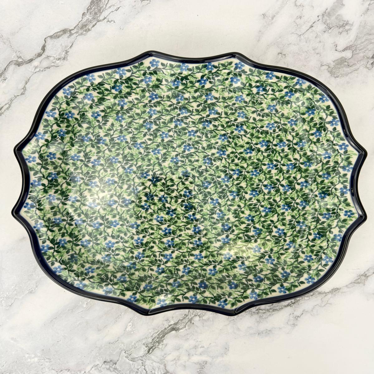 8 Pointed Platter Plate - Shape 507 - Pattern 3249