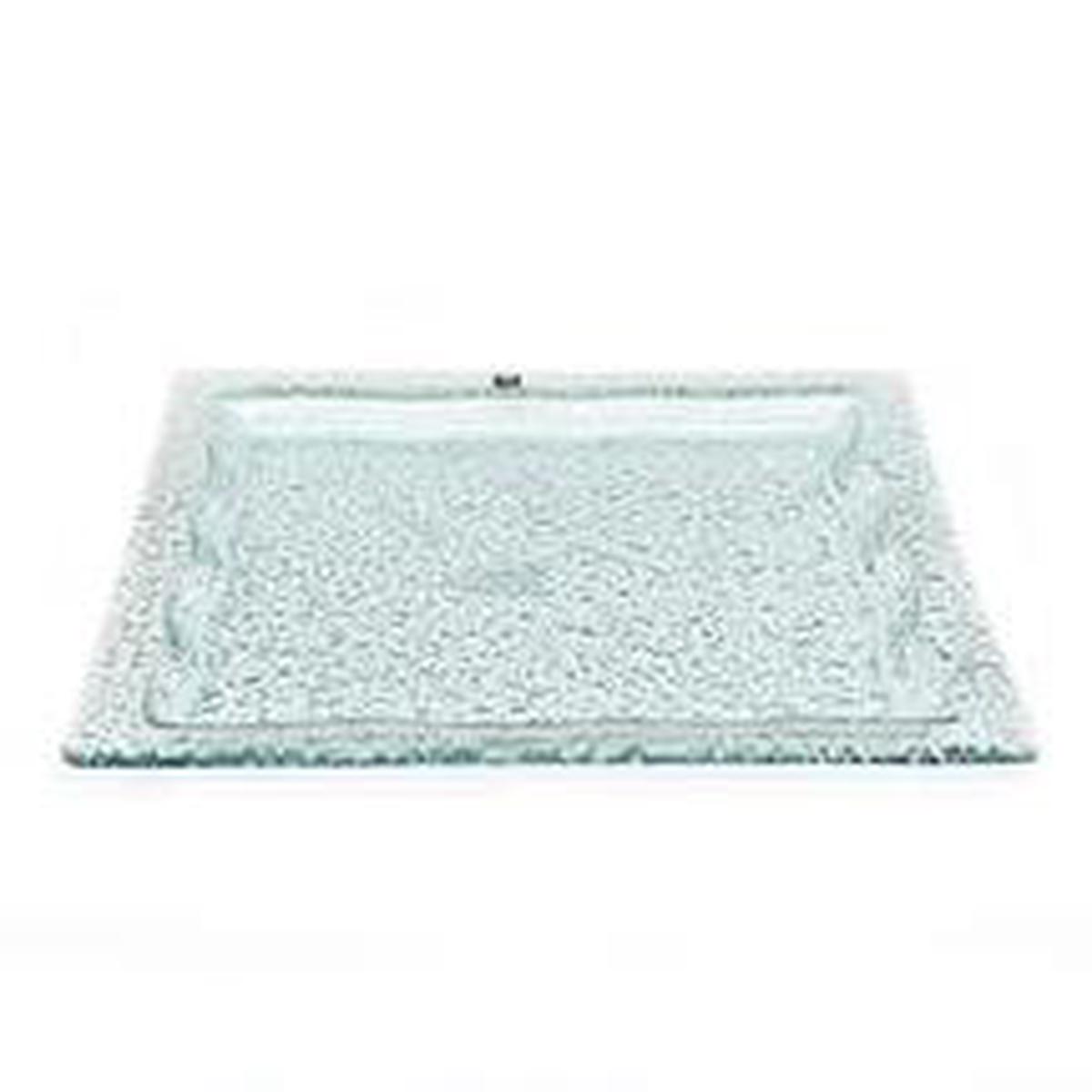 Glass Square Plate 11