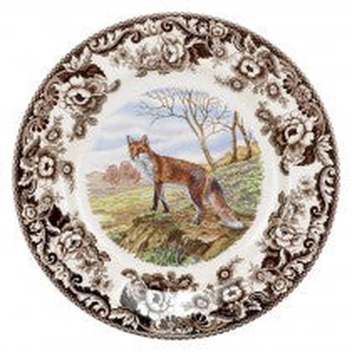 Spode Woodland Red Fox Dinner Plate 105