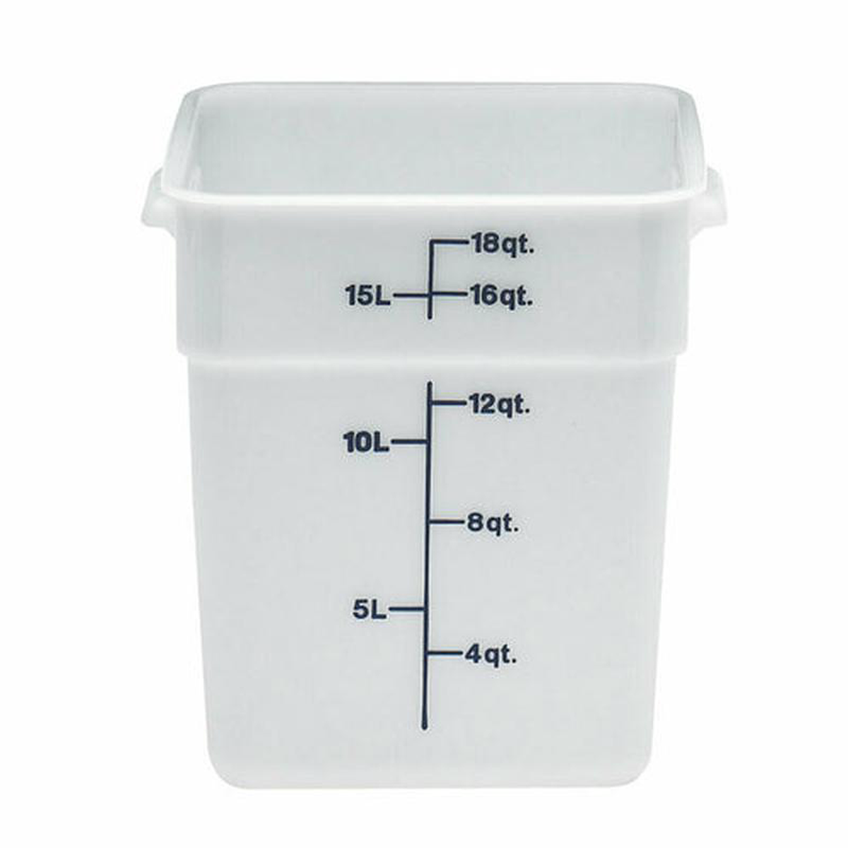 18SFSP148 Cambro 18 Qt Camsquare Food Container