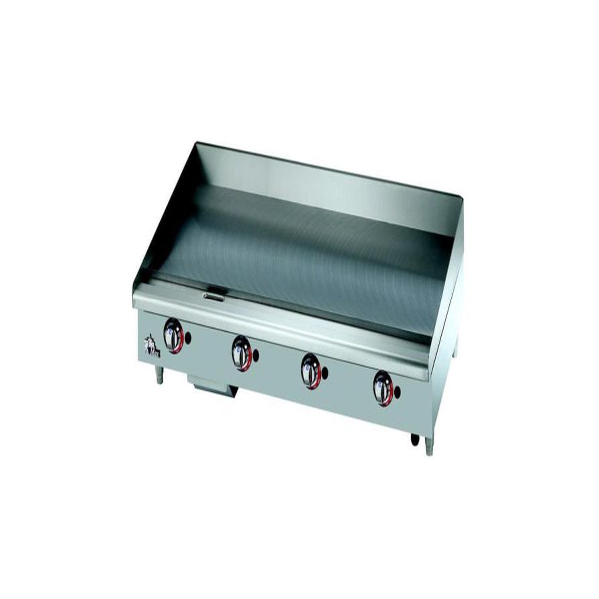 48 (12192 CM) Chrome Heavy Duty Electric Griddle Countertop