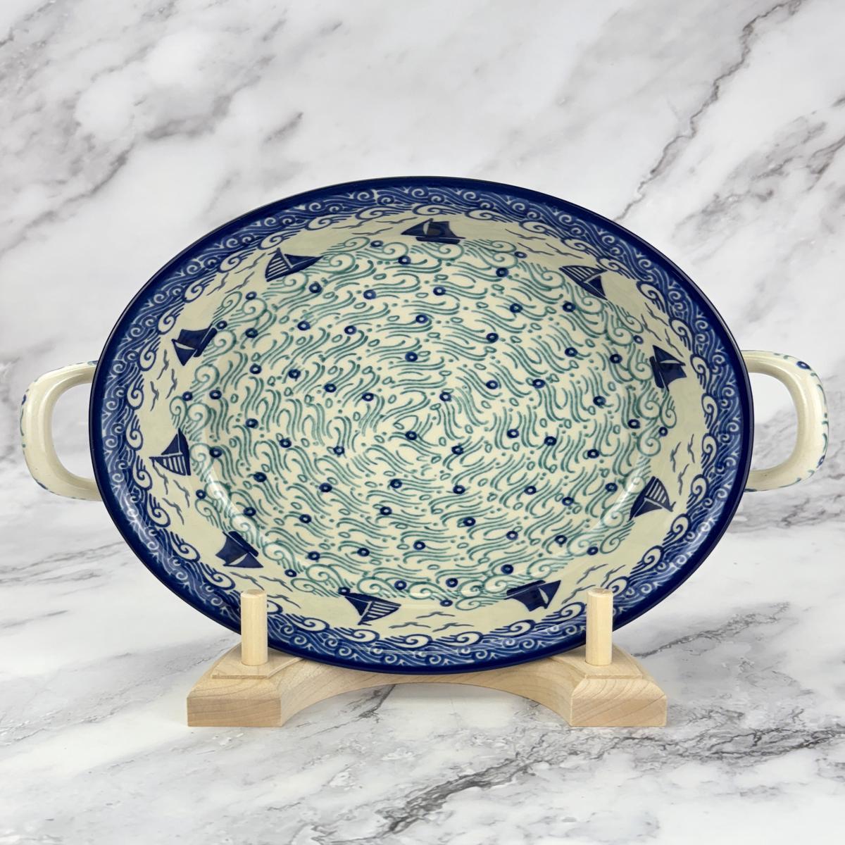 8 Round Baker With Handles - Shape 419 - Pattern 2988