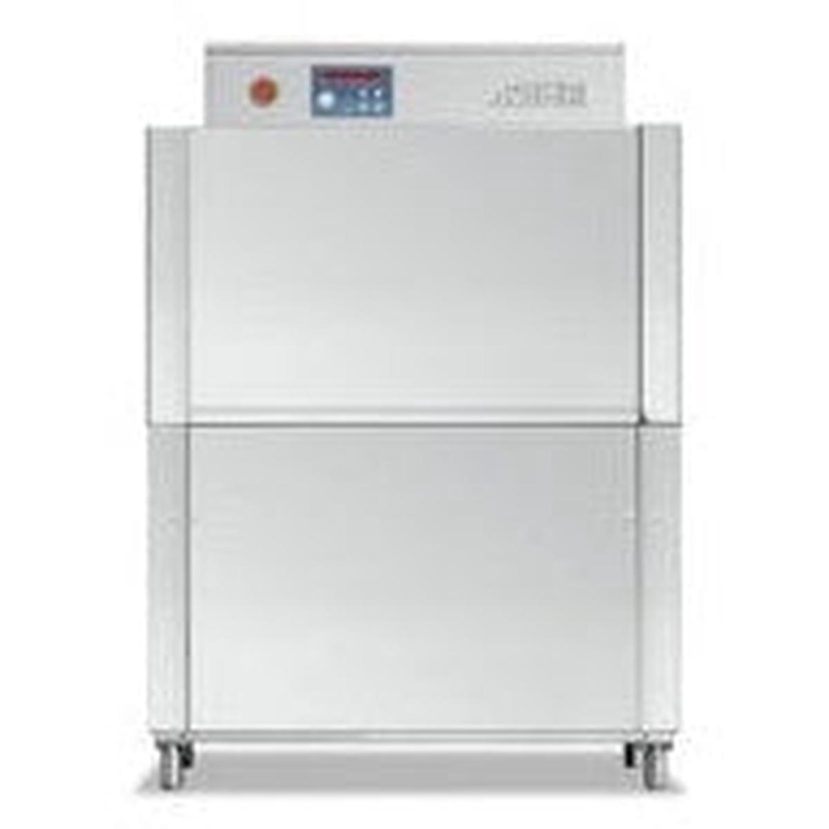 Compact Rack Conveyor Dishwasher with Rinse and Wash