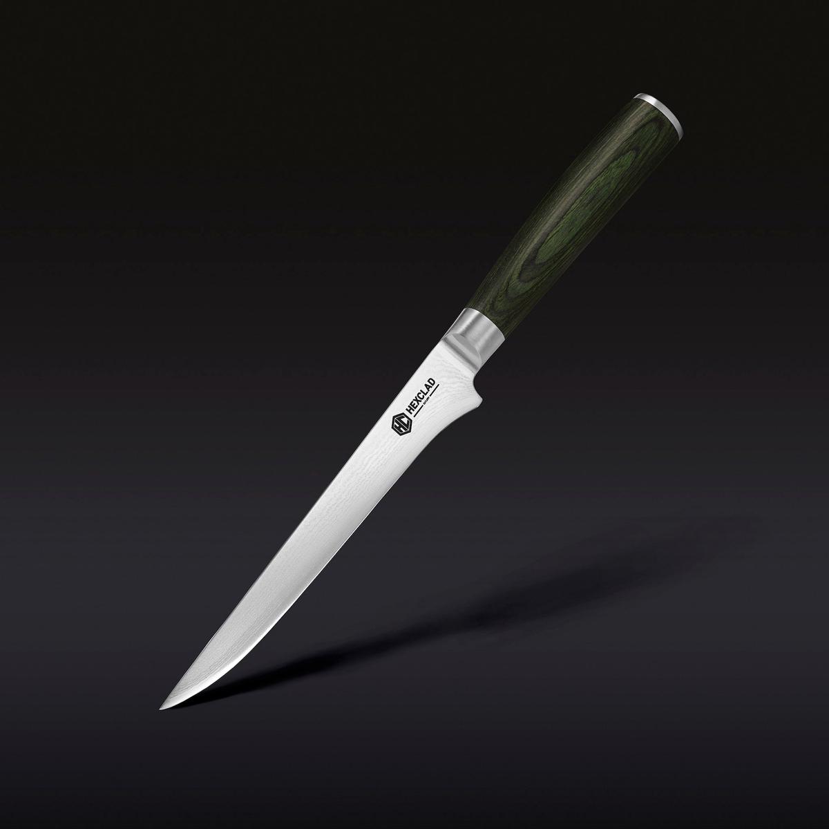 Damascus Steel Boning Fillet Knife 6