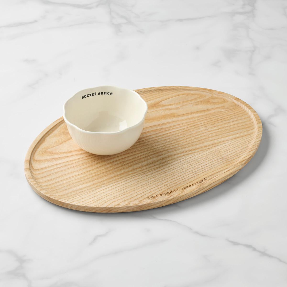 What A Treat Oval Platter Bowl Set