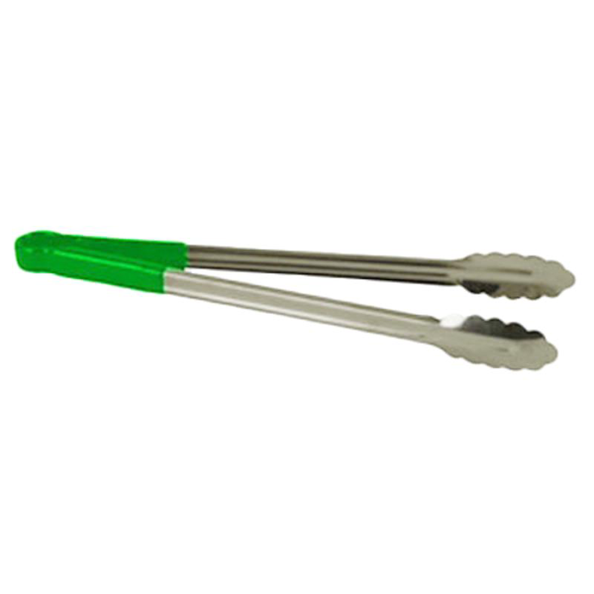 SLTG810G Thunder Group 108221 Stainless Steel Tong With Non-Slip Green Handle