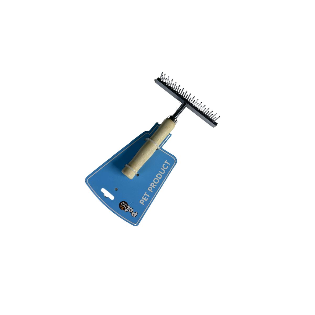 stainless PET brushrake - 15cm