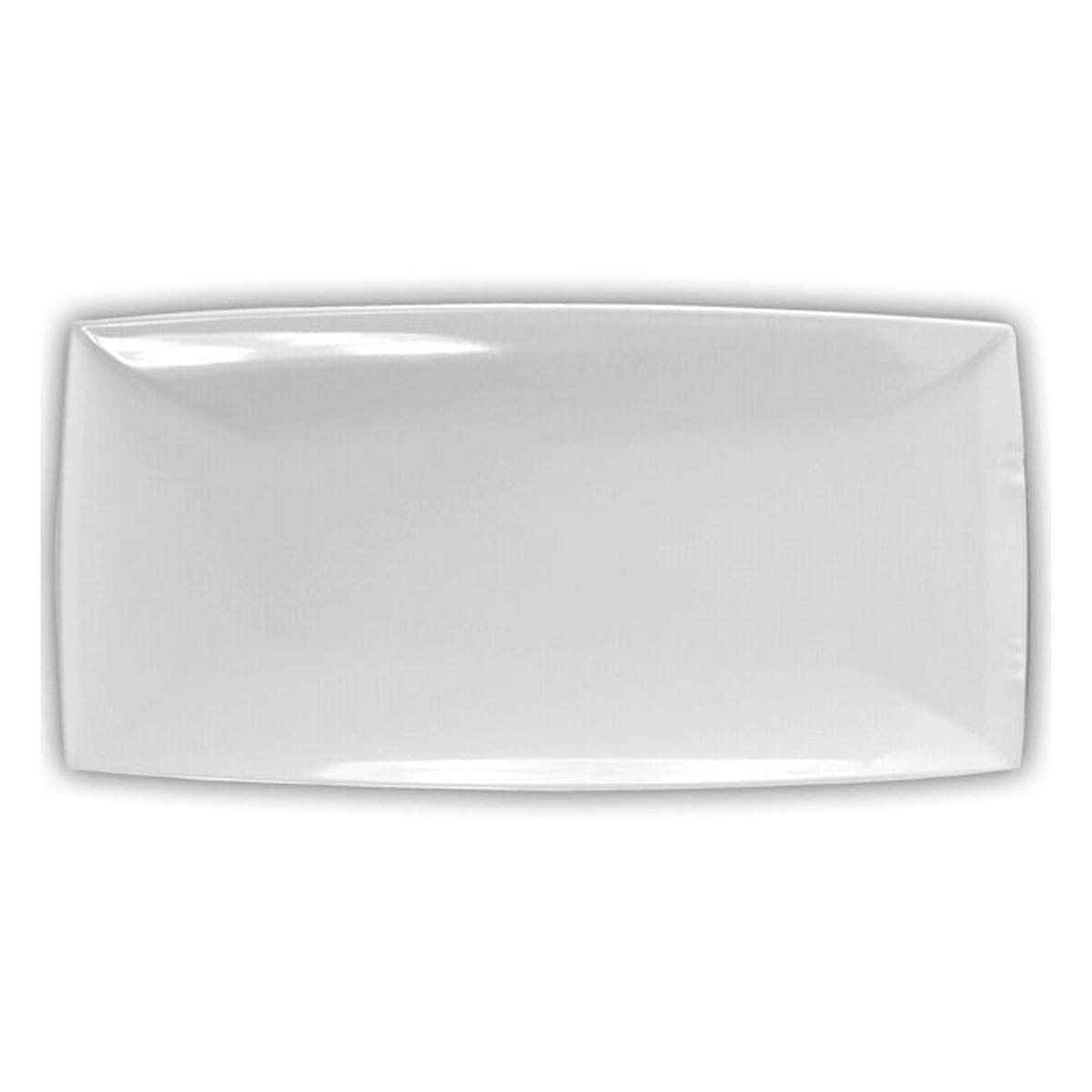 16-18 Melamine Platter 1-18Deep White