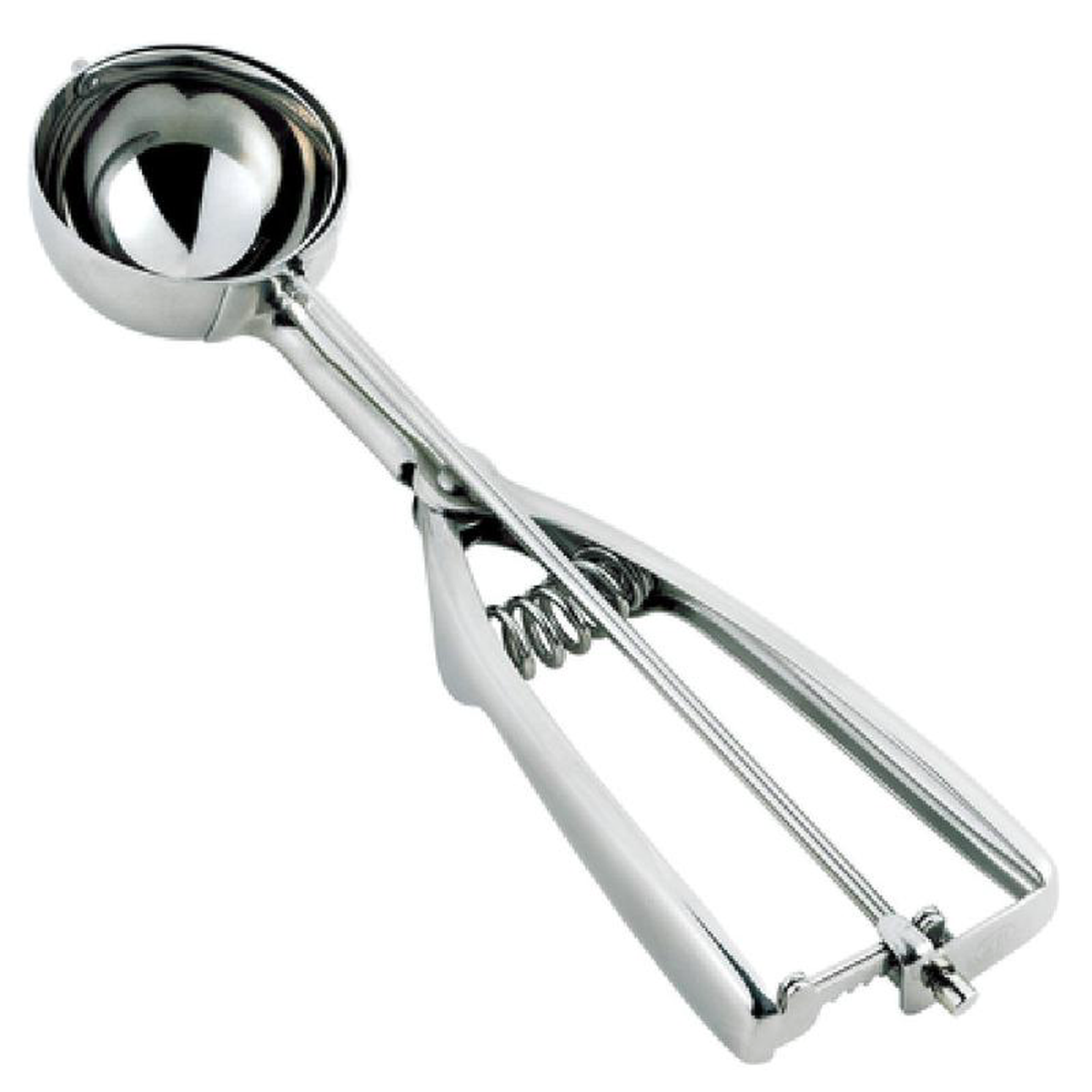Browne Foodservice 573408 84 Oz Stainless Steel Disher with Twin Grip Handle
